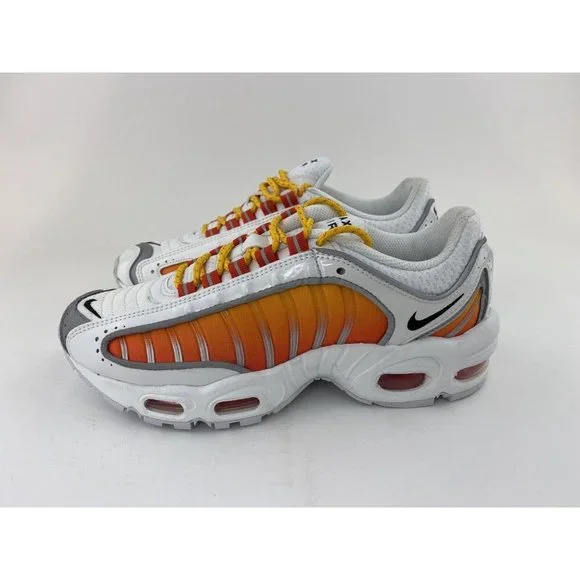 Nike Air Max Tailwind 4 NRG White Orange Women's Sneakers Shoes - Picture 6 of 12